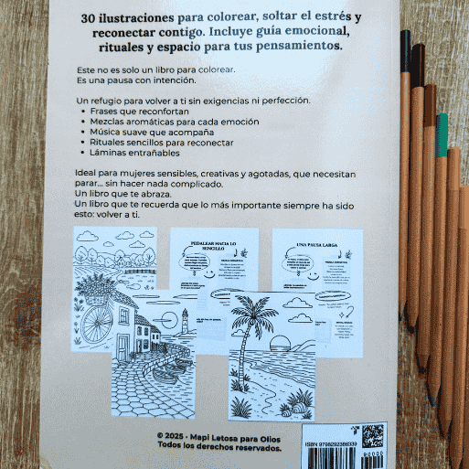libro de colorear para mujeres cansadas que no pueden meditar, colorea en calma mapi letosa